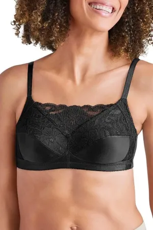 Amoena Womens Isabel Wire-Free Camisole Pocketed High Coverage Mastectomy Bra 2118