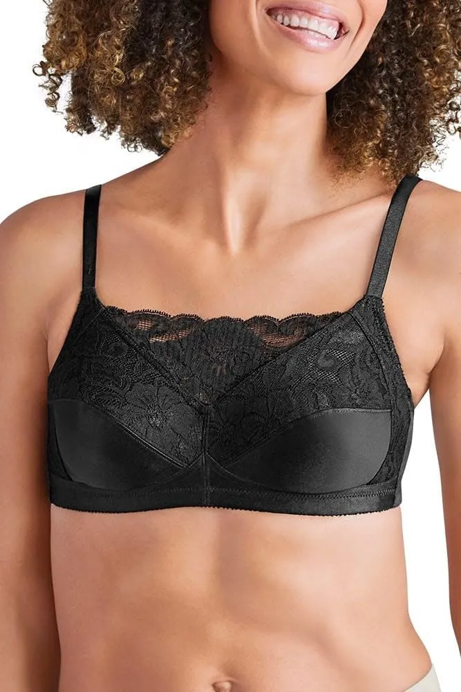 Amoena Womens Isabel Wire-Free Camisole Pocketed High Coverage Mastectomy Bra 2118