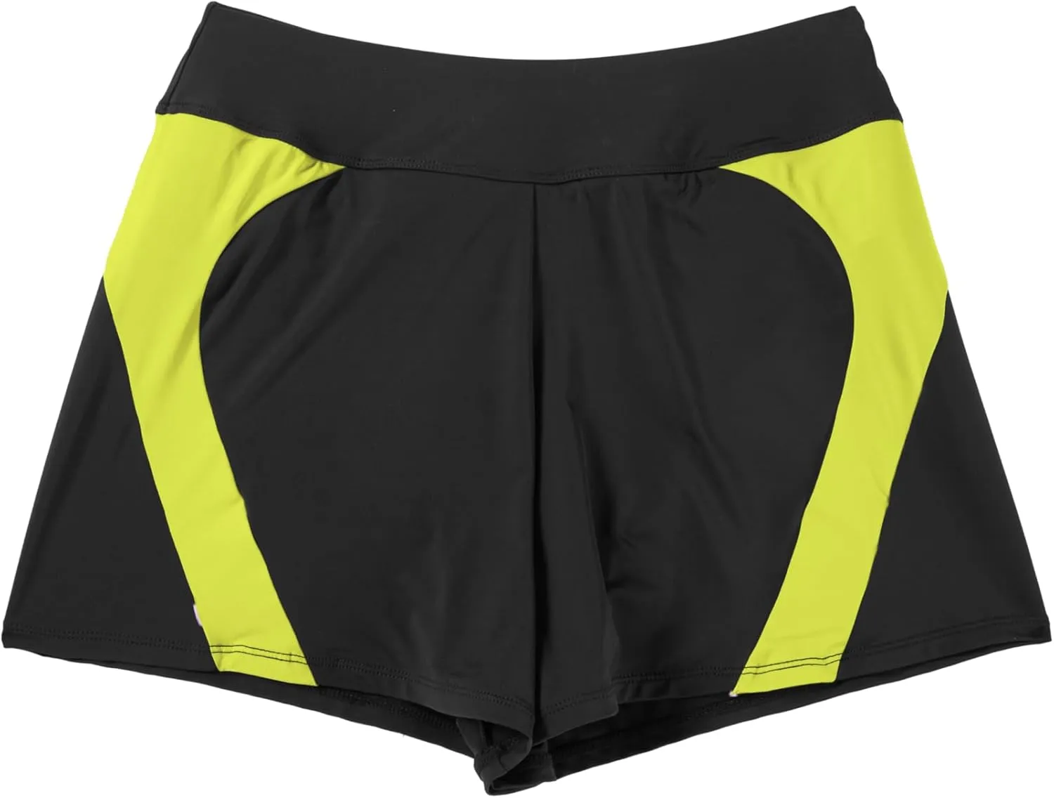 Beautikini Period Swimwear Menstrual Leakproof Swim Shorts Quick Dry 3" High Waisted Bathing Suit Bottoms for Girls Teens