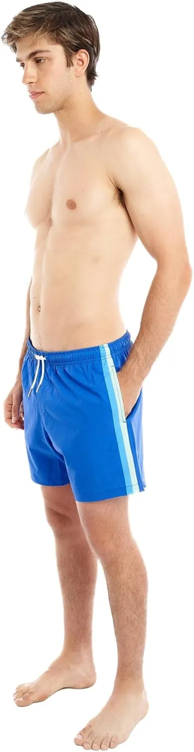 BERMIES Mens Swim Trunks with Soft Mesh Liner - 5.5 Inseam, Quick-Dry, 4-Way Stretch, UPF 50 , Eco-Friendly Fabric