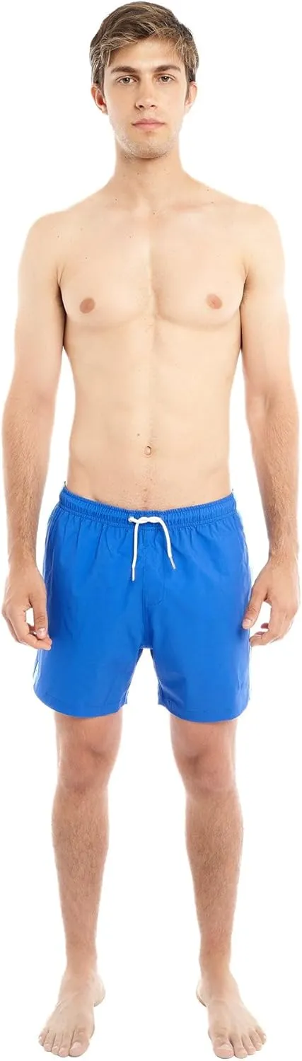 BERMIES Mens Swim Trunks with Soft Mesh Liner - 5.5 Inseam, Quick-Dry, 4-Way Stretch, UPF 50 , Eco-Friendly Fabric