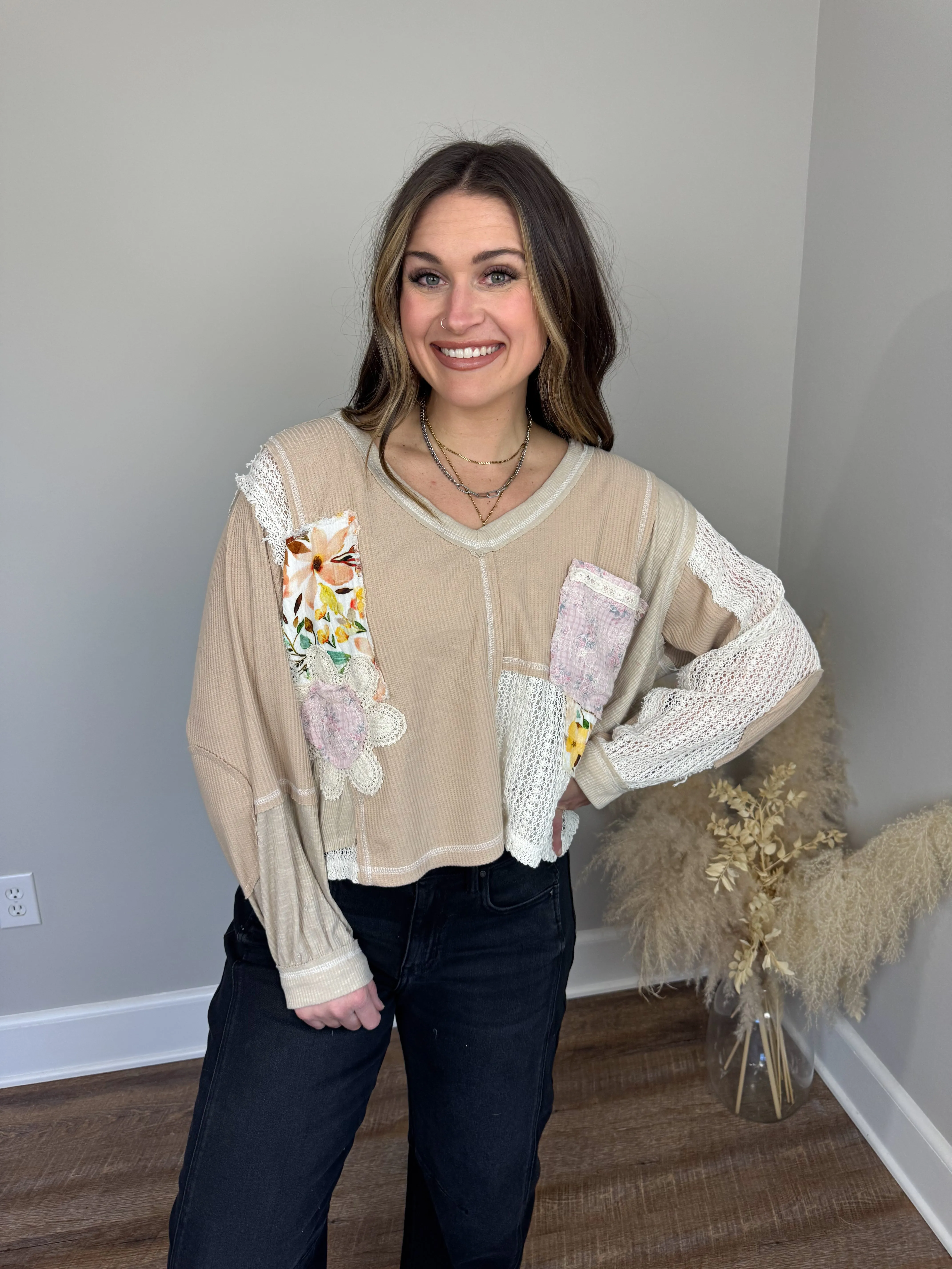 Blair Patchwork Top