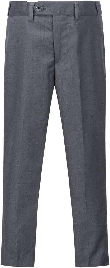 Boyland Boys Tuxedo Suit Shawl Lapel 2 Pieces Slim Fit Suit Jacket Pants Suit Set Prom Party