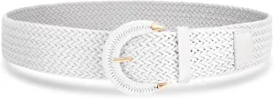 Braided Belt for Women Dress Summer Ladies Woven Wide Boho Belt for Jeans