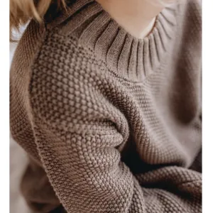 Chunky Knit Sweater - Truffle