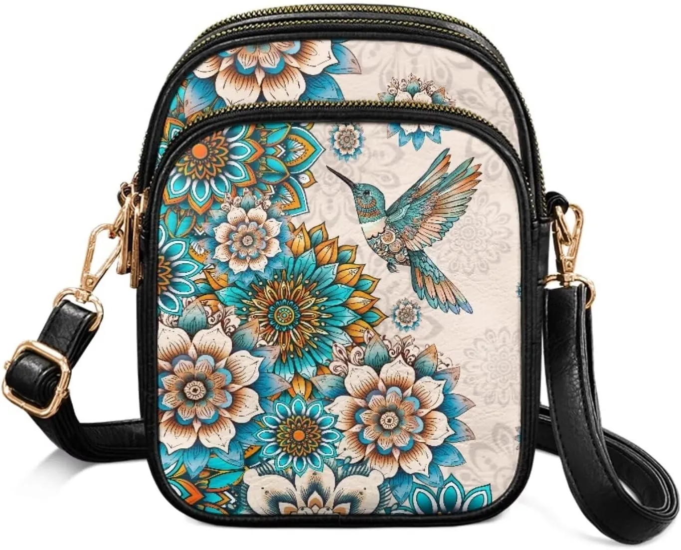 Coldinair Cross Body Purses Handbags Multi Pockets Cell Phone Purse for Women Ladies Small Crossbody Shoulder Bags