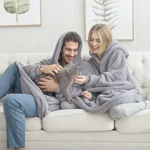COZYCLOUD - Fleece-Lined Oversized Hoodie