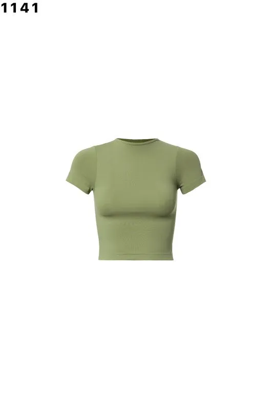 DOUBLE LAYER SHORT SLEEVE BASIC