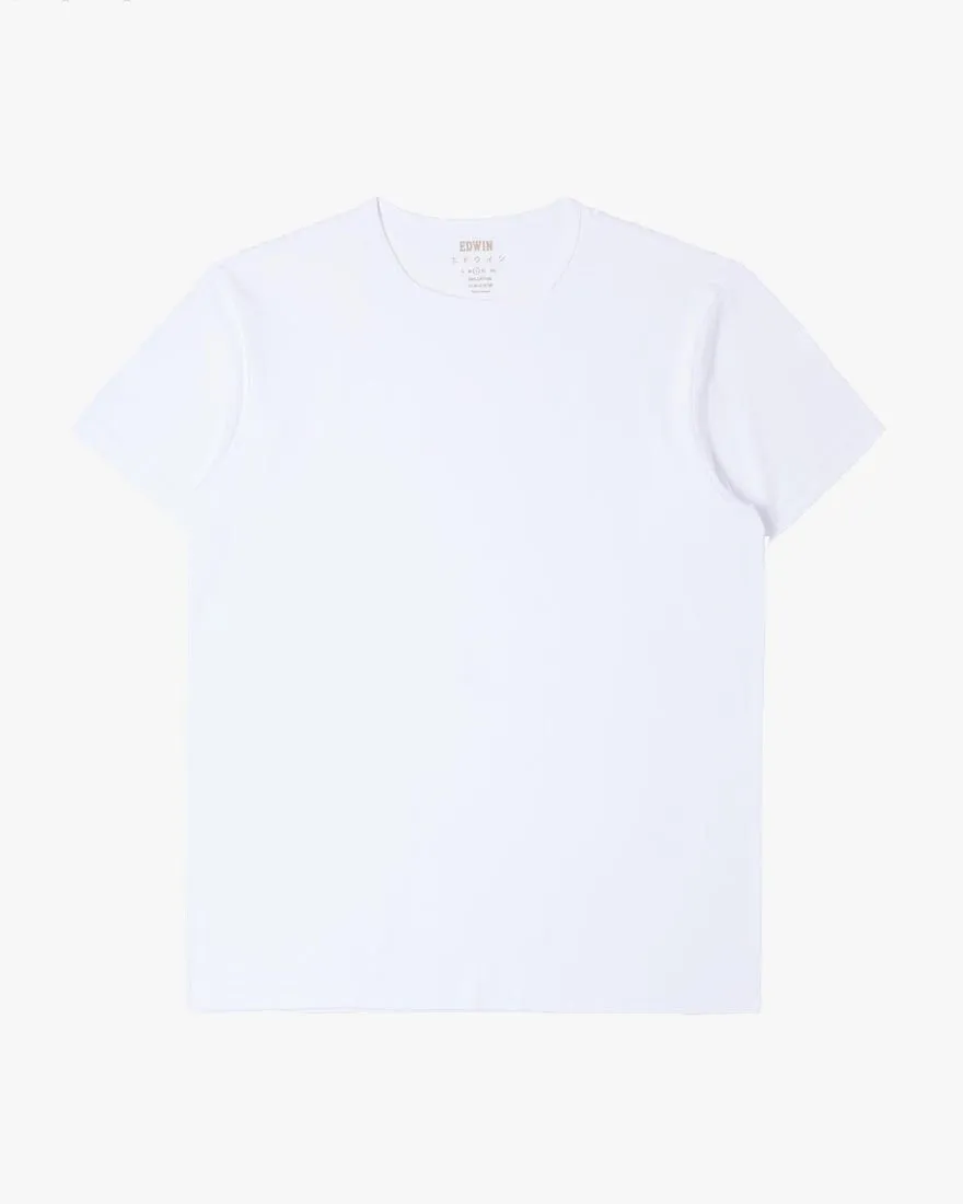 Edwin Double Pack S/S Tees - White