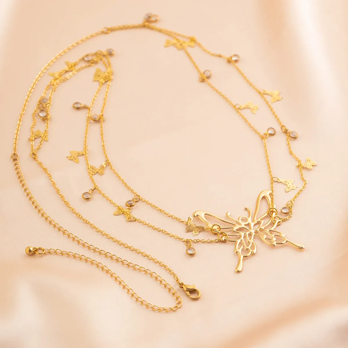 Elegant Double Layer Waist Chain