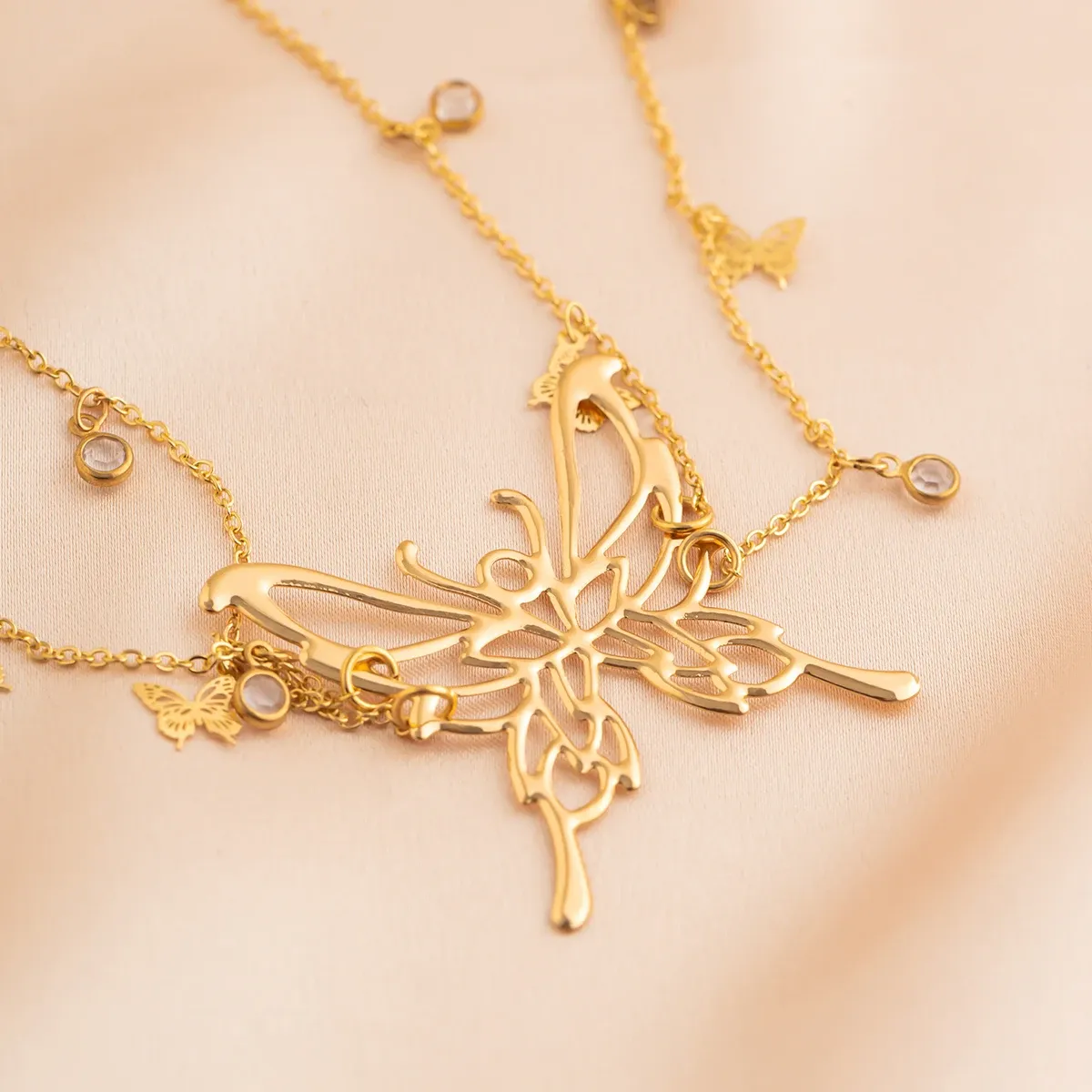 Elegant Double Layer Waist Chain
