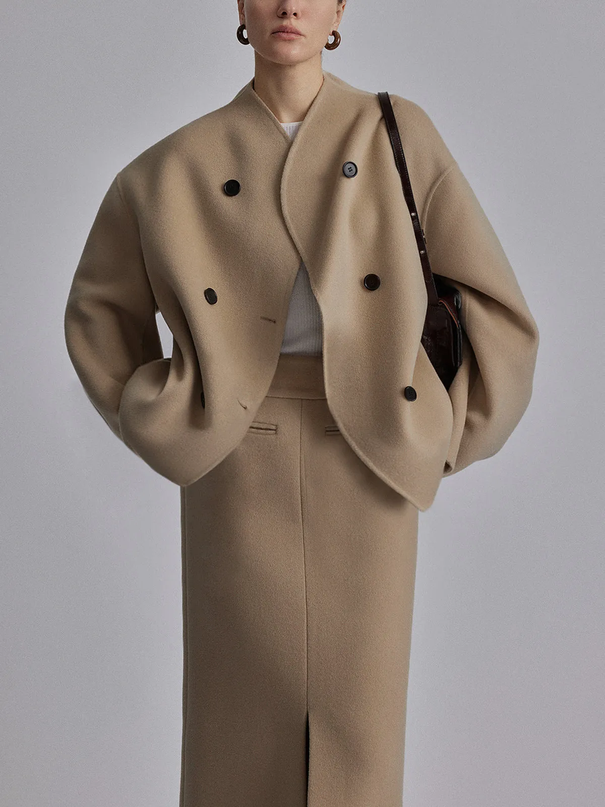 Ella Oversized Button-Down Jacket