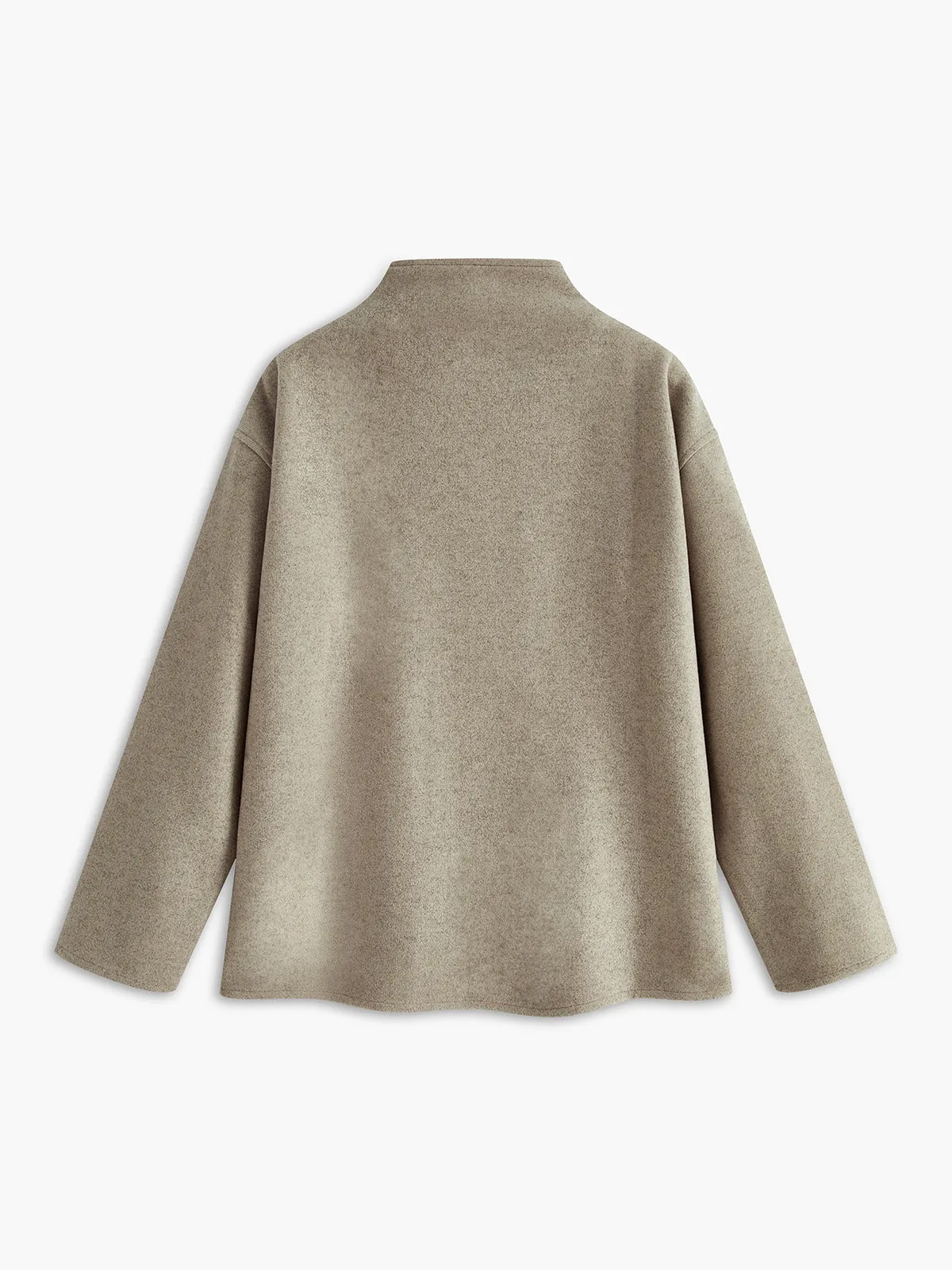 Ella Oversized Button-Down Jacket