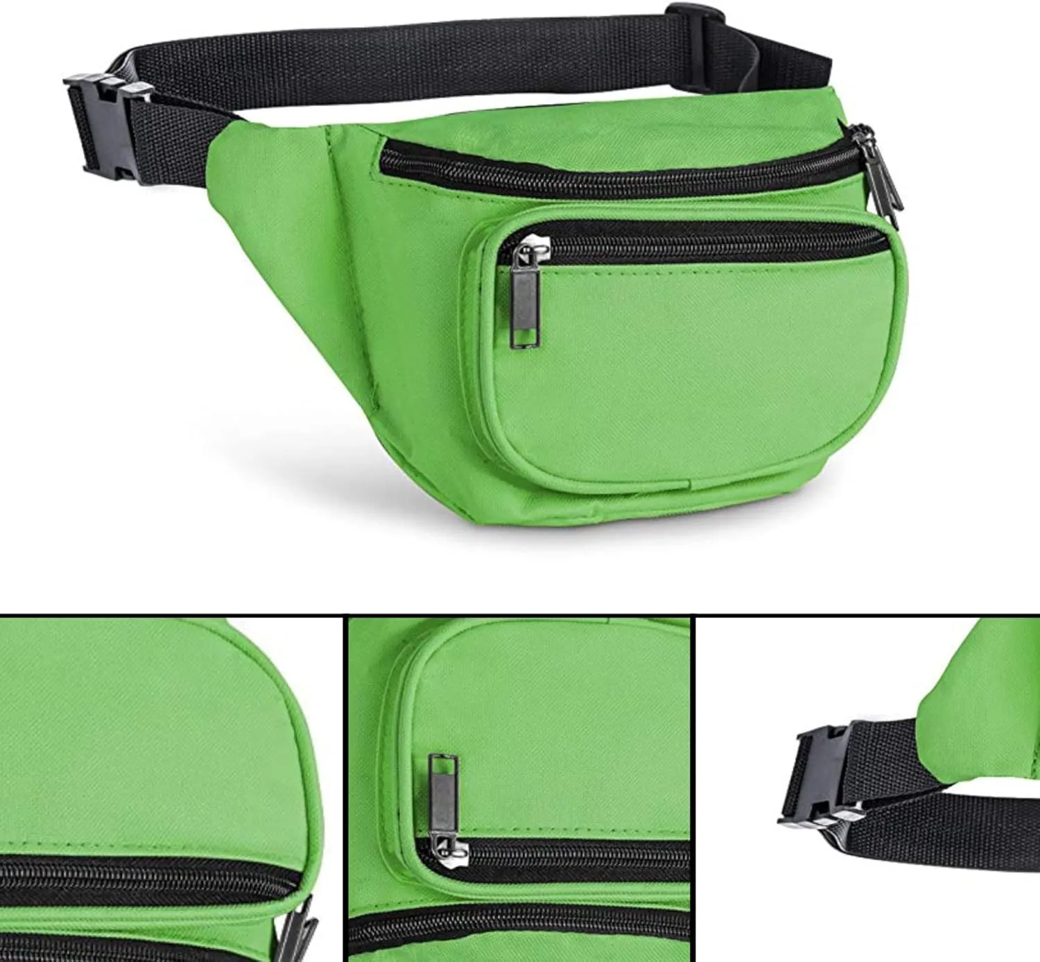 Fanny Pack, BuyAgain Quick Release Buckle Travel Sport Waist Fanny Pack Bag For Men Or Women