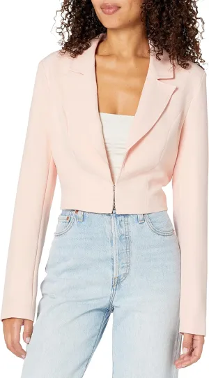 GUESS Women's Cropped Diane Blazer