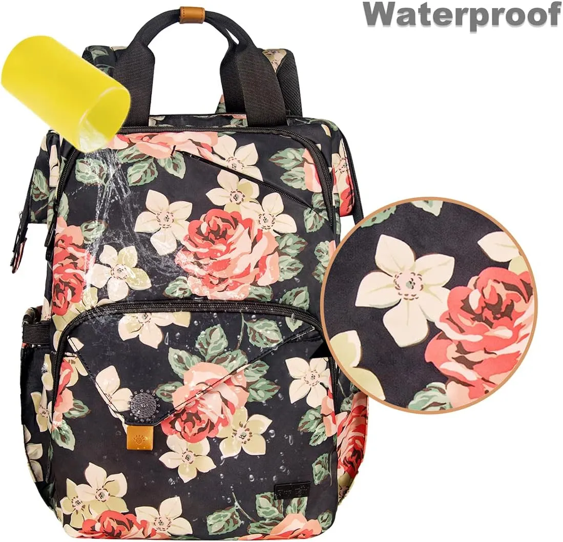 Hap Tim Carry on Backpack for Travel, Womens Laptop Backpack, Travel Backpack for Women, Work bag, Nurse Backpack, Nurses Week Gifts for Women7651-BF