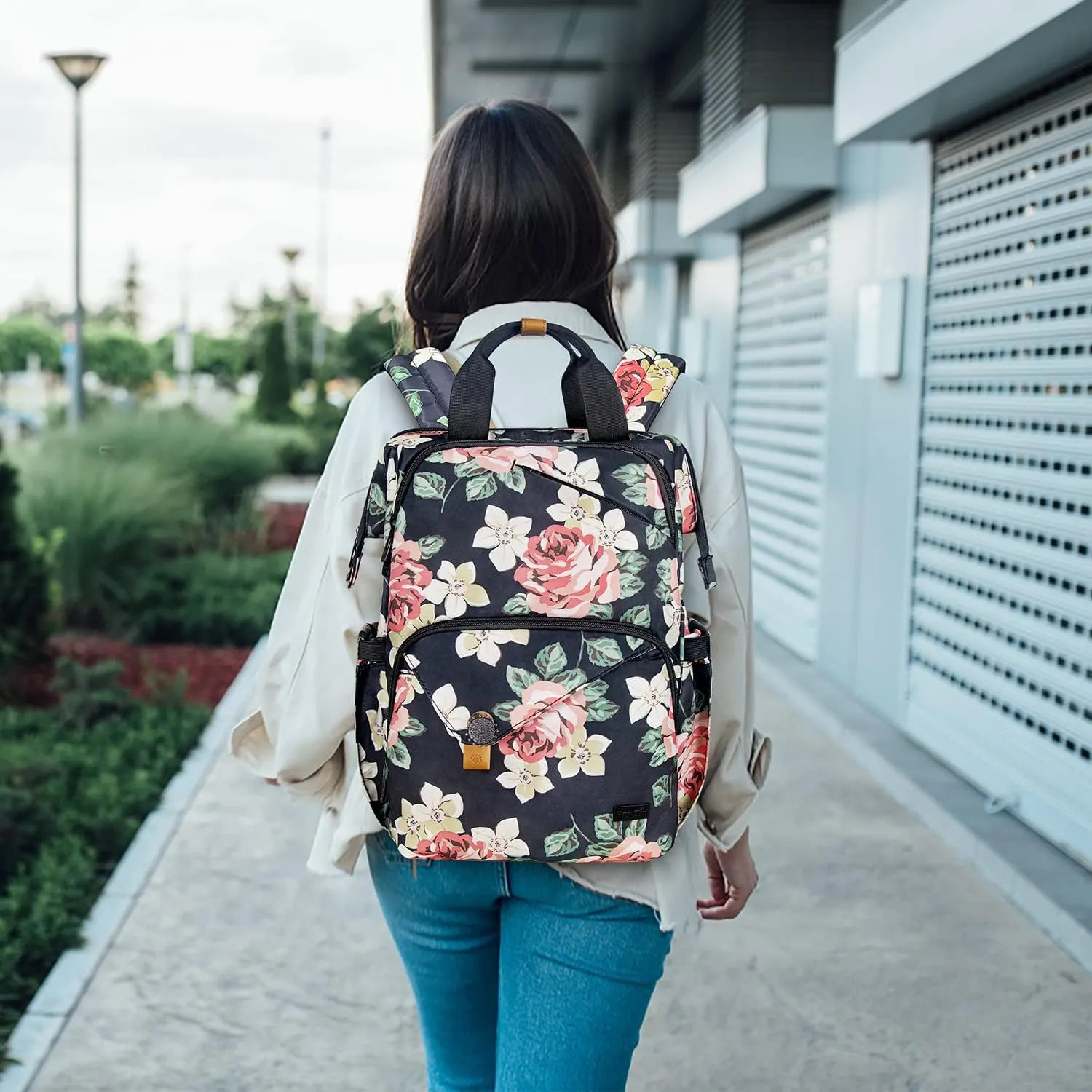 Hap Tim Carry on Backpack for Travel, Womens Laptop Backpack, Travel Backpack for Women, Work bag, Nurse Backpack, Nurses Week Gifts for Women7651-BF