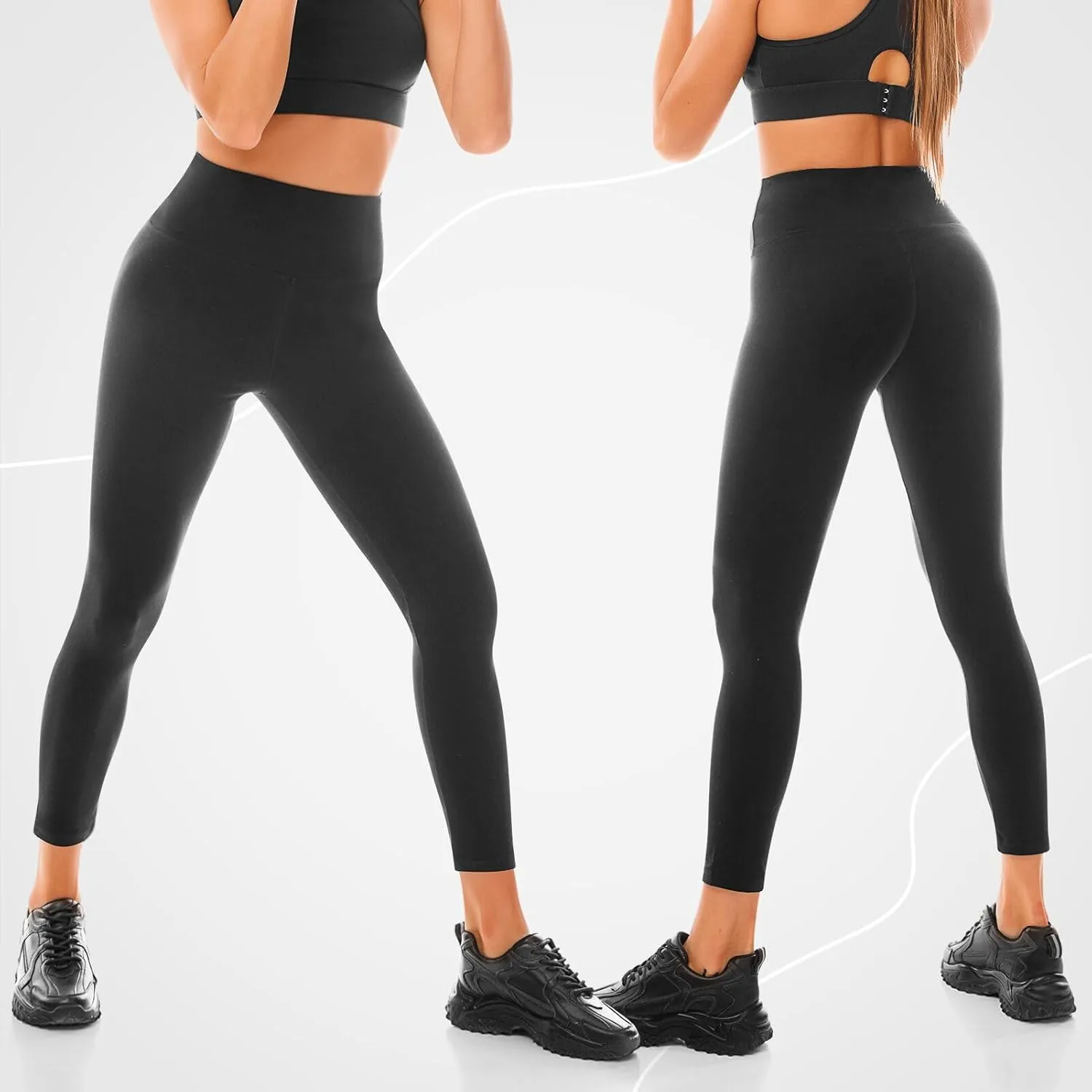 Hethrone Leggings for Women, Leggings High Waisted Soft Women's Leggings for Workout Yoga Gym