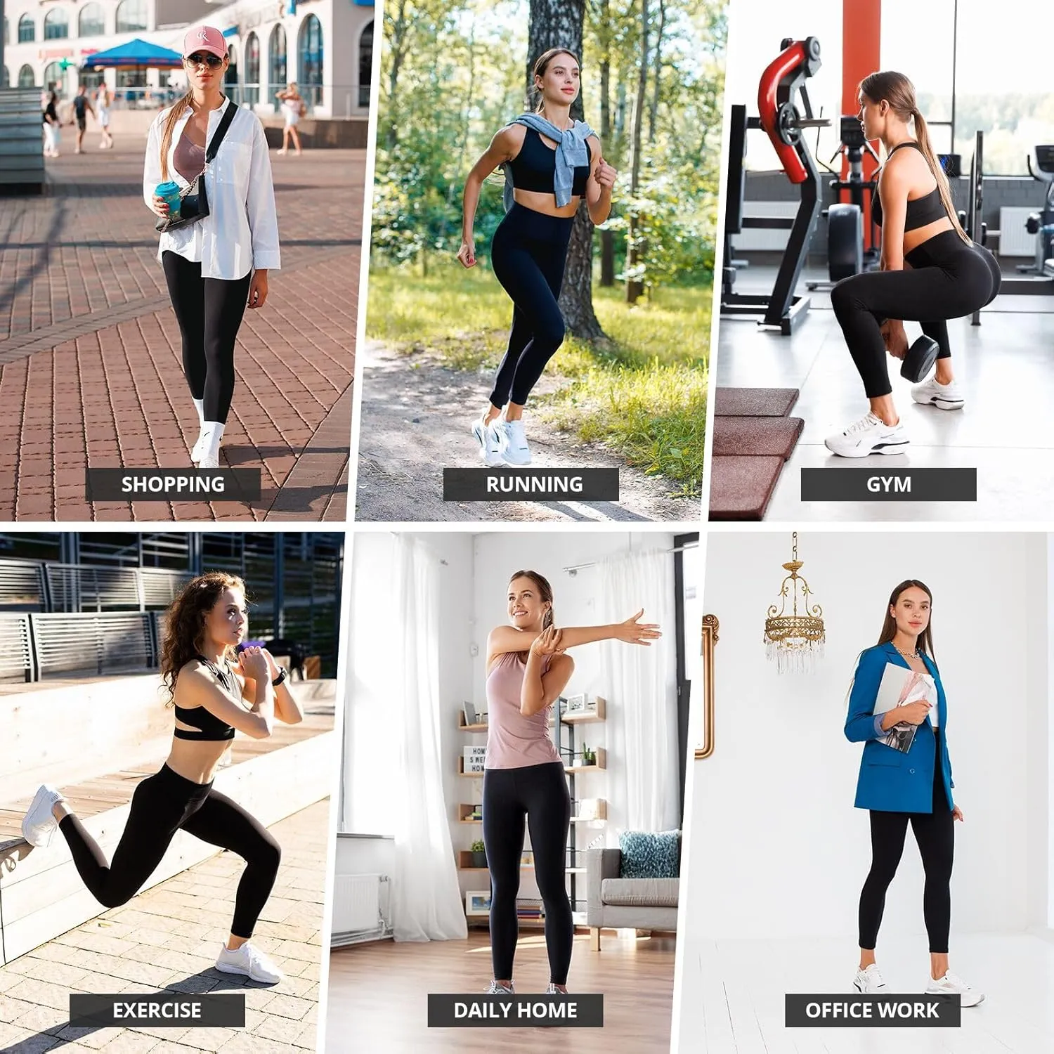 Hethrone Leggings for Women, Leggings High Waisted Soft Women's Leggings for Workout Yoga Gym