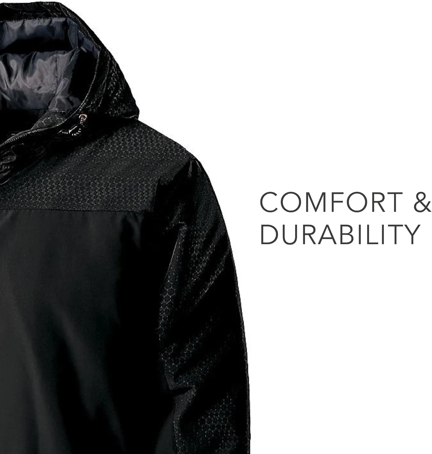 Holloway Bionic Hooded Jacket - Mens All-weather Athletic Gear Crafted for Athletes and Teams