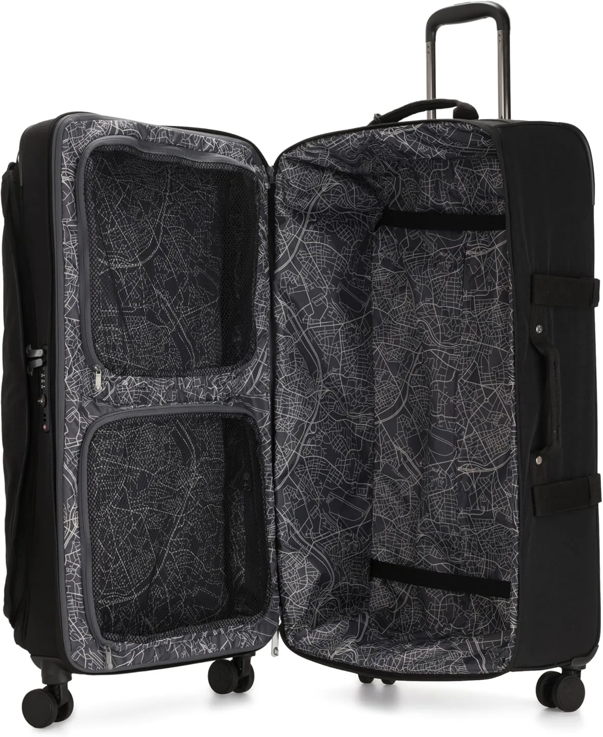 Kipling Unisex Adult Spontaneous, Black (Black Noir), 78cm/30.7"