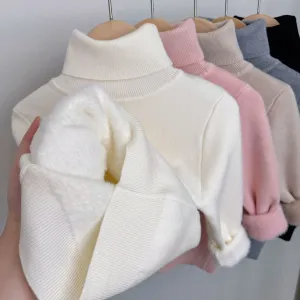 LUMI - Fleece-Lined Knit Sweater