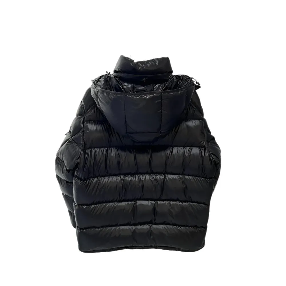 Maya MONCLER 017 Gloss Black Down Jacket