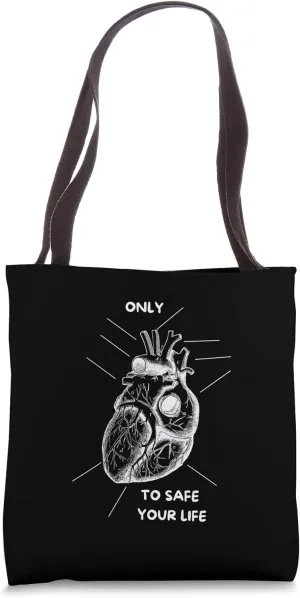 Medicine Medical Anatomy Student Doctor Heart Tote Bag