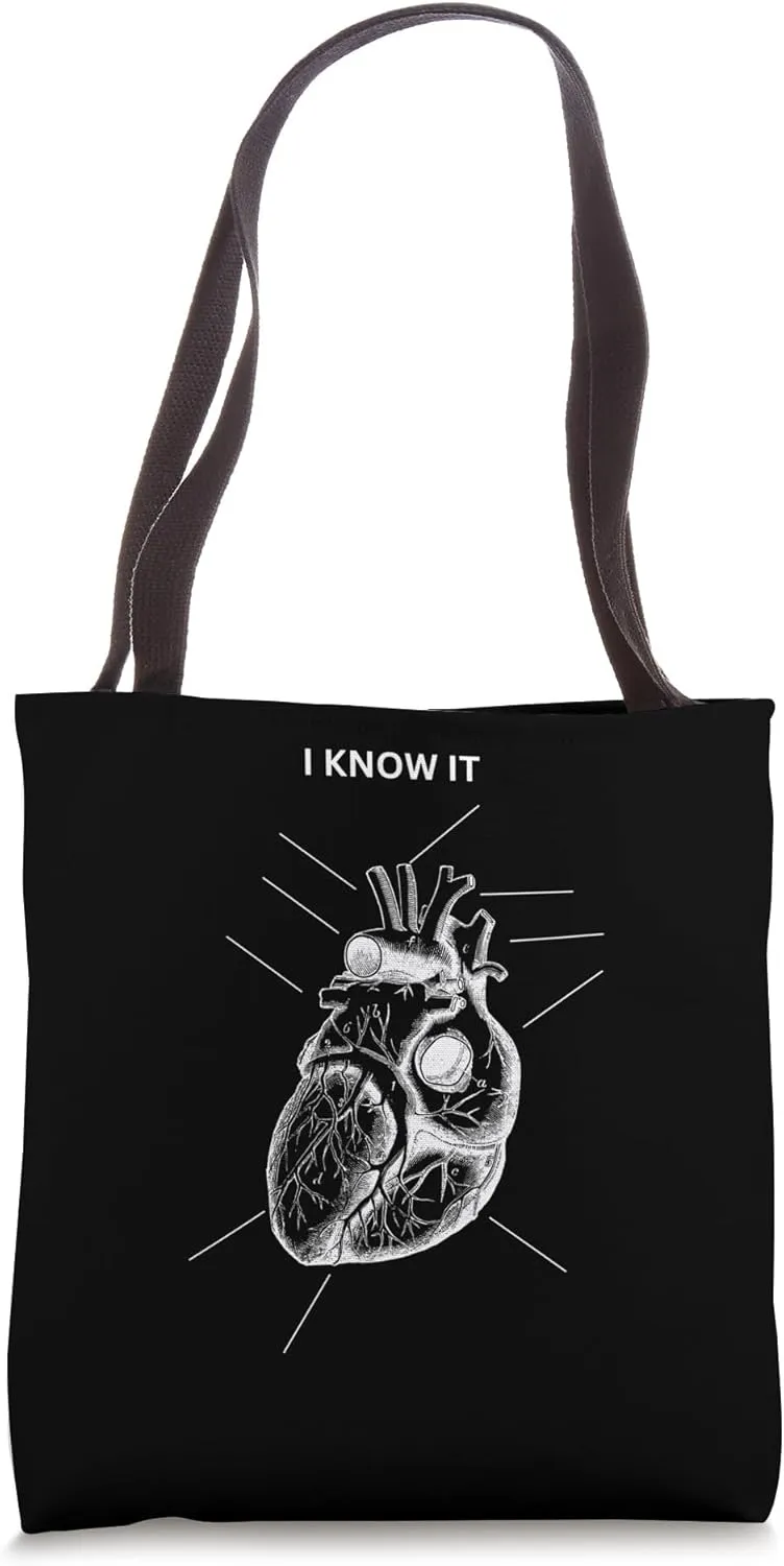 Medicine Medical Anatomy Student Doctor Heart Tote Bag