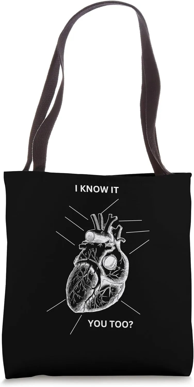 Medicine Medical Anatomy Student Doctor Heart Tote Bag