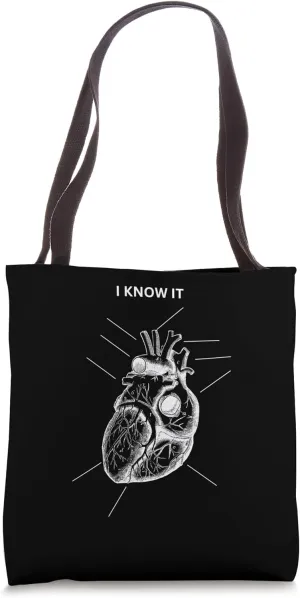 Medicine Medical Anatomy Student Doctor Heart Tote Bag