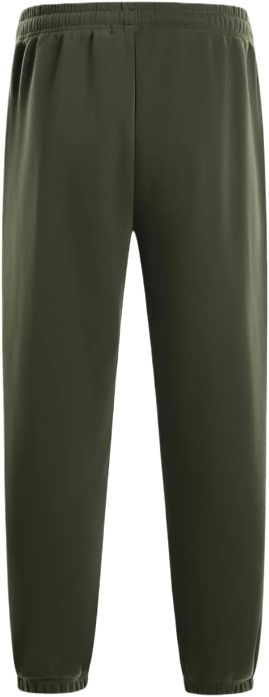 Mens Fleece Sweatpants Cotton Elastic Bottom Joggers with Pockets Active Athletic Baggy Running Sweat Pants