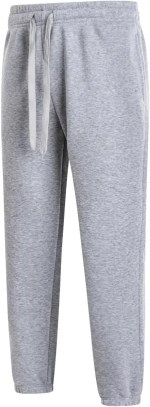 Mens Fleece Sweatpants Cotton Elastic Bottom Joggers with Pockets Active Athletic Baggy Running Sweat Pants