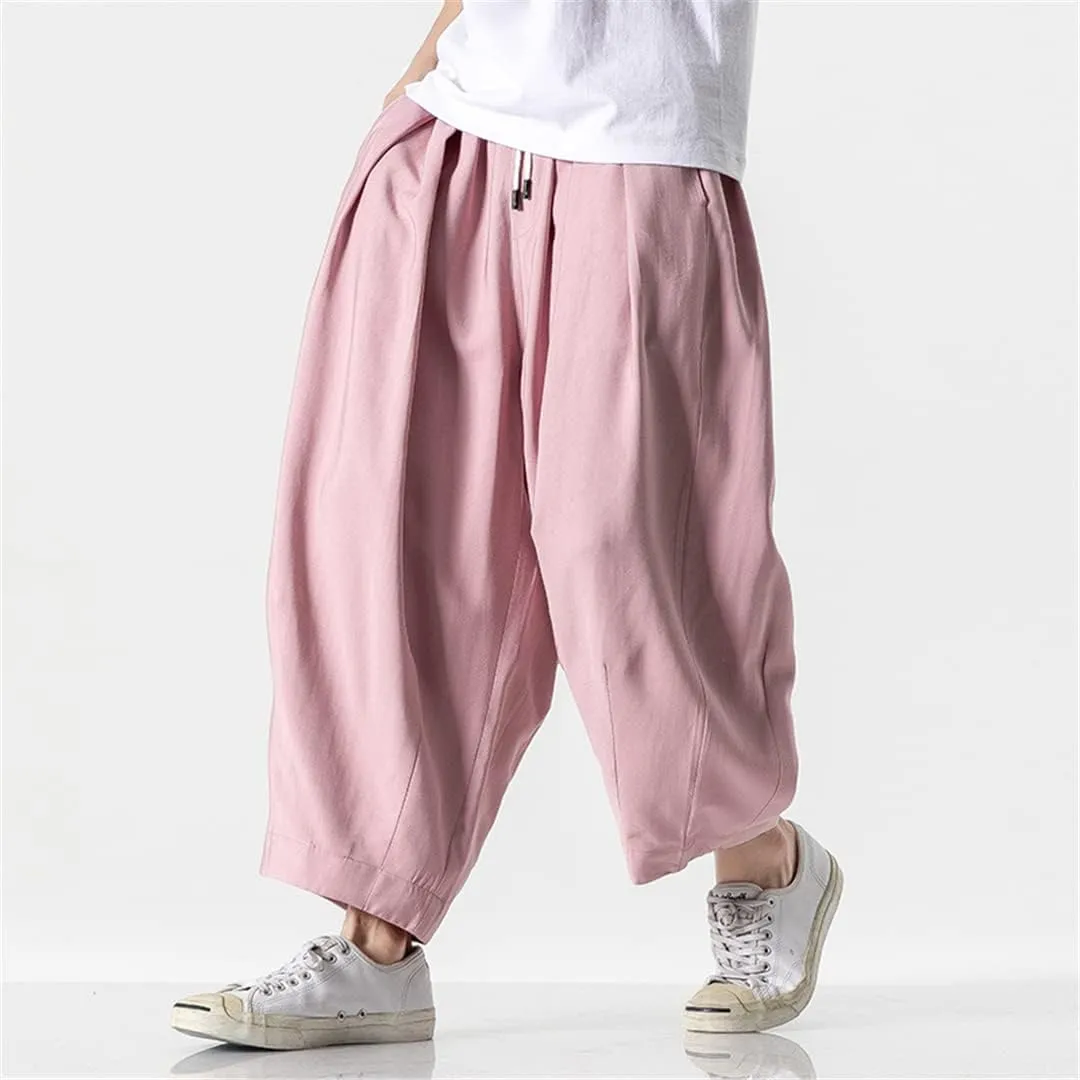 Men's Harem Pants Harajuku Style Casual Man Trousers Cotton Jogging Pants Woman Sweatpants