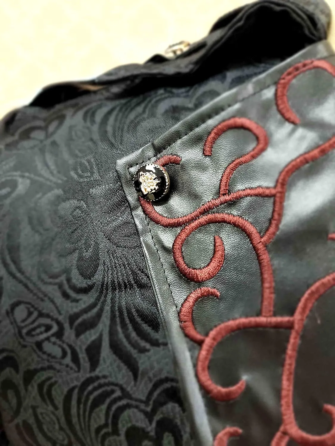 Men's Steampunk Tailcoat Jacket Gothic Stage Uniform Halloween Costume