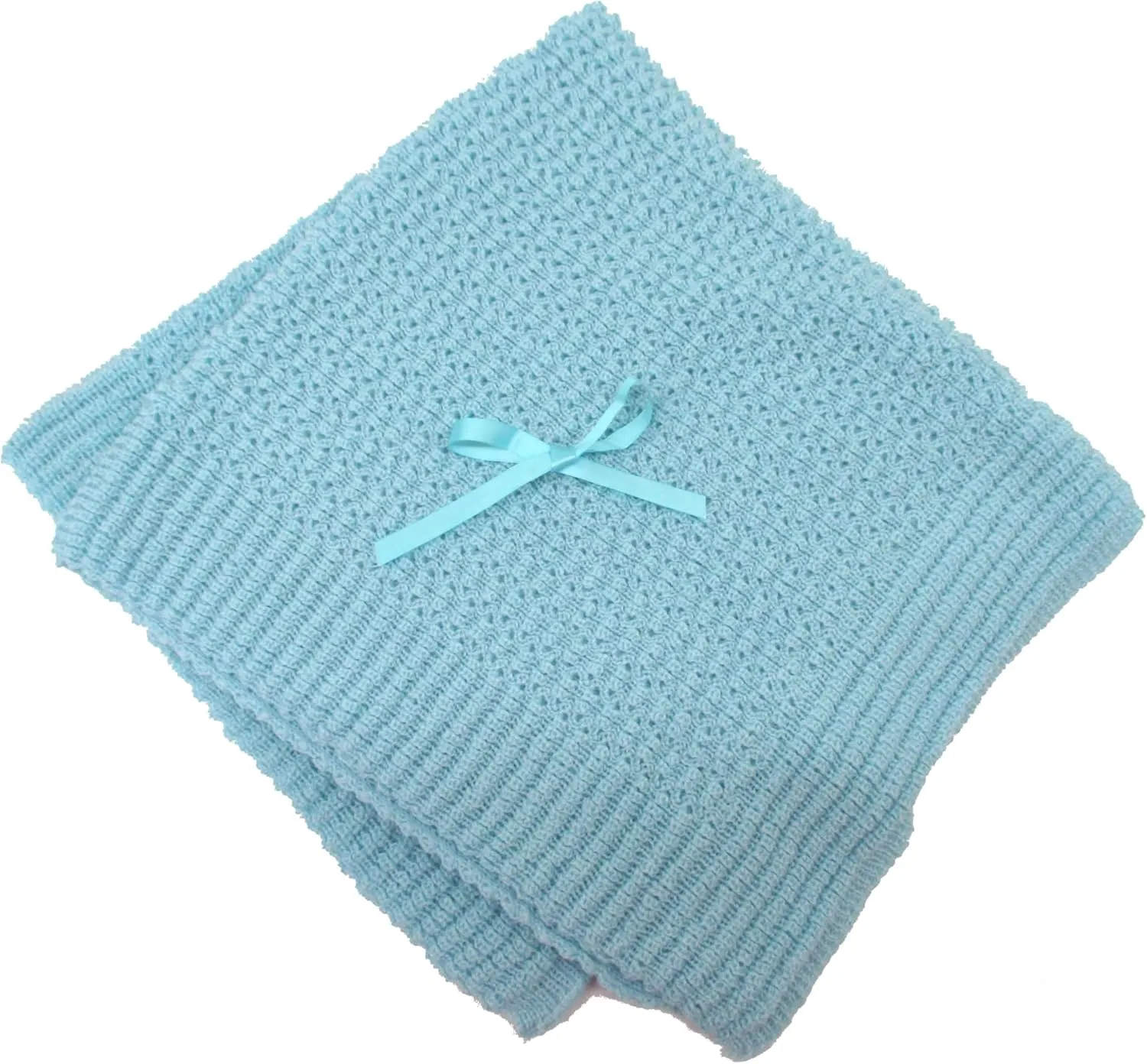 Newborn Baby Crochet Blanket 5 Piece Set Hat, Booties, Sweater, Pants