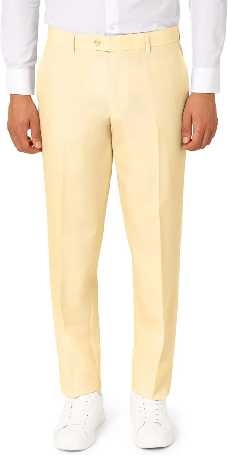 OppoSuits Solid Color Party Suits - Colorful Outfits for Prom, Weddings, Bachelor Parties - Comes With Blazer, Pants & Tie