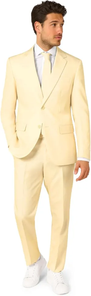 OppoSuits Solid Color Party Suits - Colorful Outfits for Prom, Weddings, Bachelor Parties - Comes With Blazer, Pants & Tie