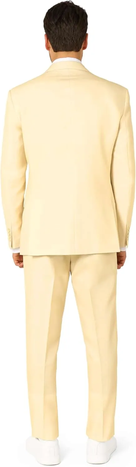 OppoSuits Solid Color Party Suits - Colorful Outfits for Prom, Weddings, Bachelor Parties - Comes With Blazer, Pants & Tie