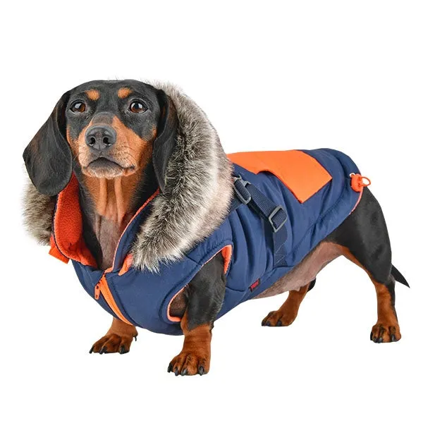 ORSON DOG DOG COAT - Red / Navy / Brown / Camo