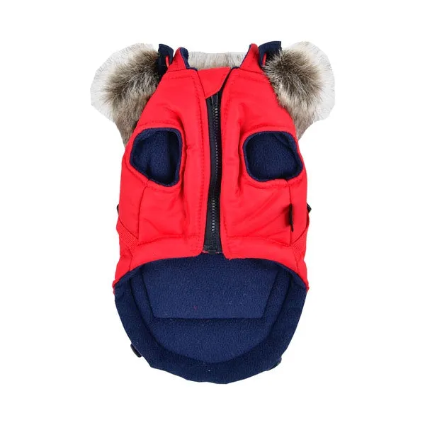 ORSON DOG DOG COAT - Red / Navy / Brown / Camo