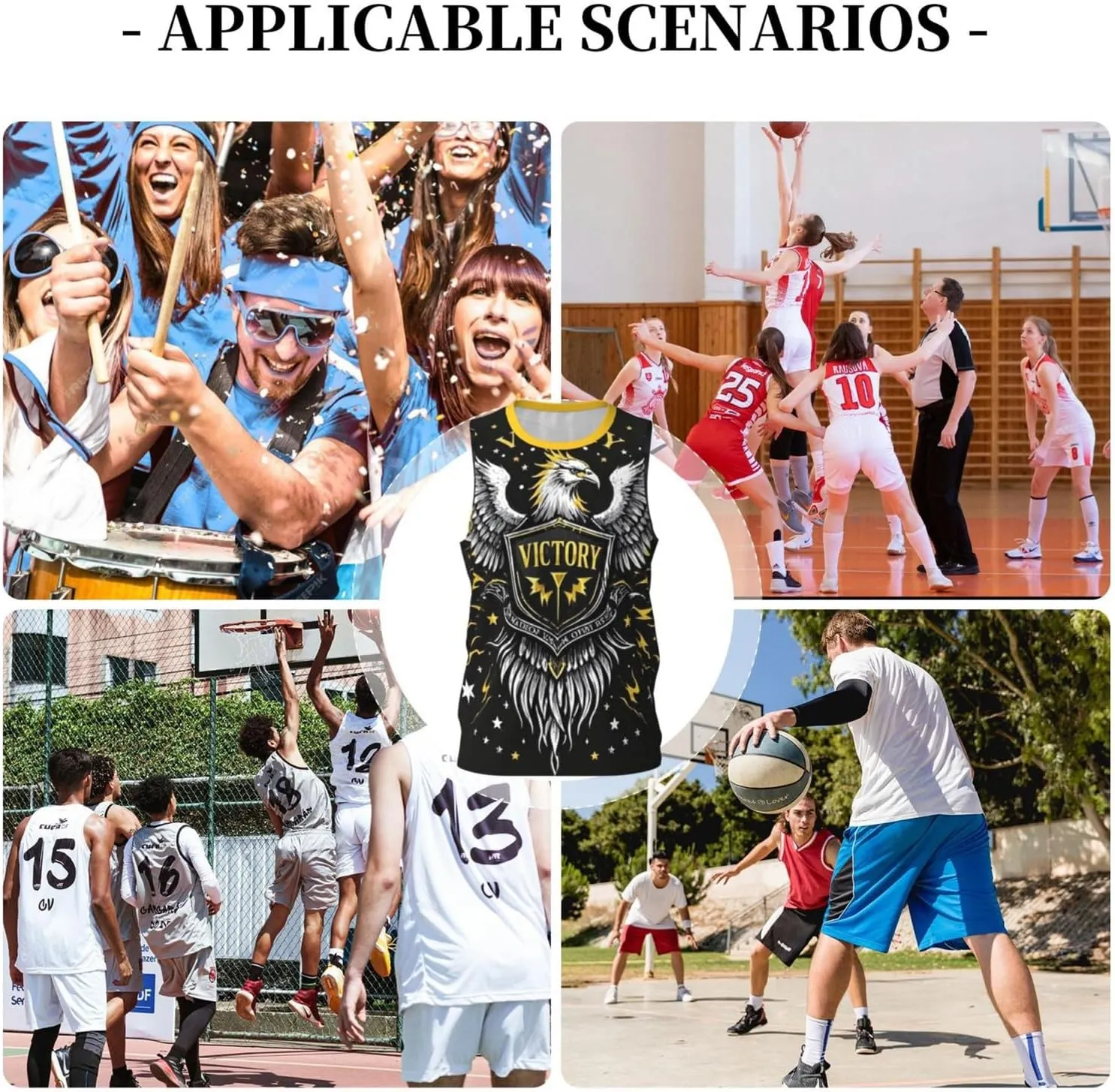 Sleeveless Victory Jersey, Leading The Fashion, Sports Undershirt, Riding Tops
