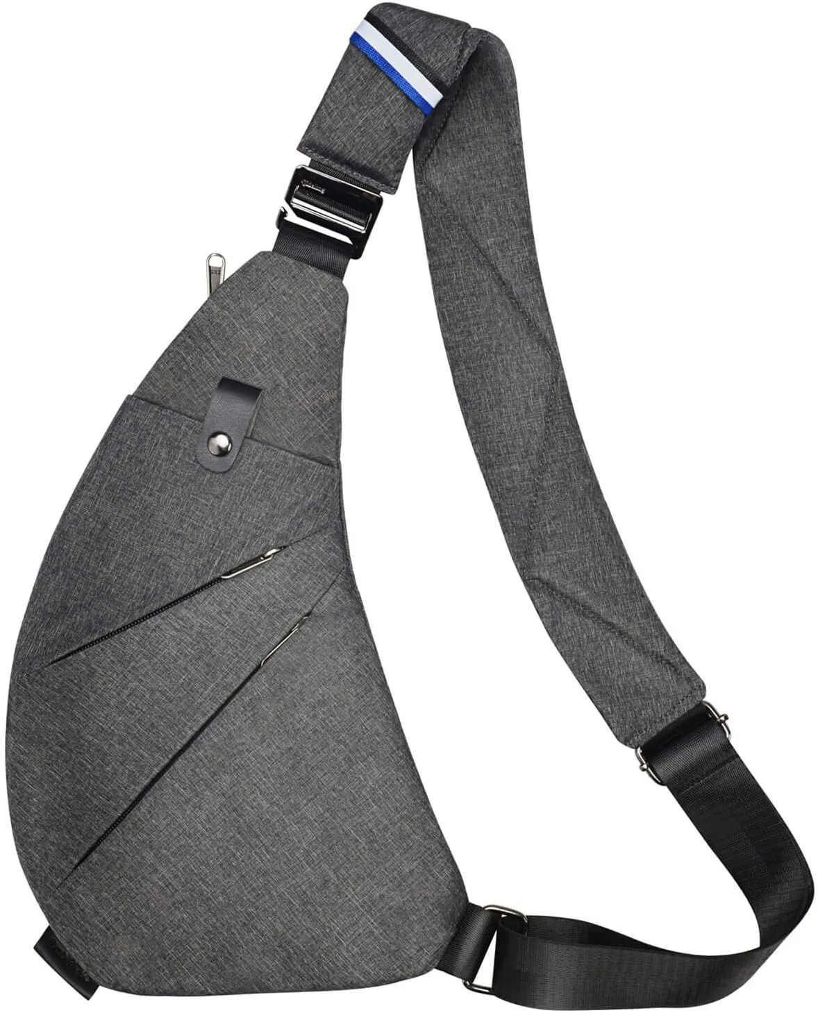 Sling Bag Chest Backpack Casual Daypack Shoulder Crossbody Lightweight Anti Theft Outdoor Sport Travel Hiking for Men Women