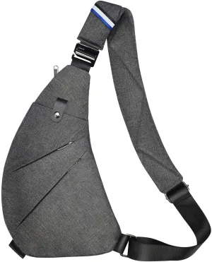 Sling Bag Chest Backpack Casual Daypack Shoulder Crossbody Lightweight Anti Theft Outdoor Sport Travel Hiking for Men Women