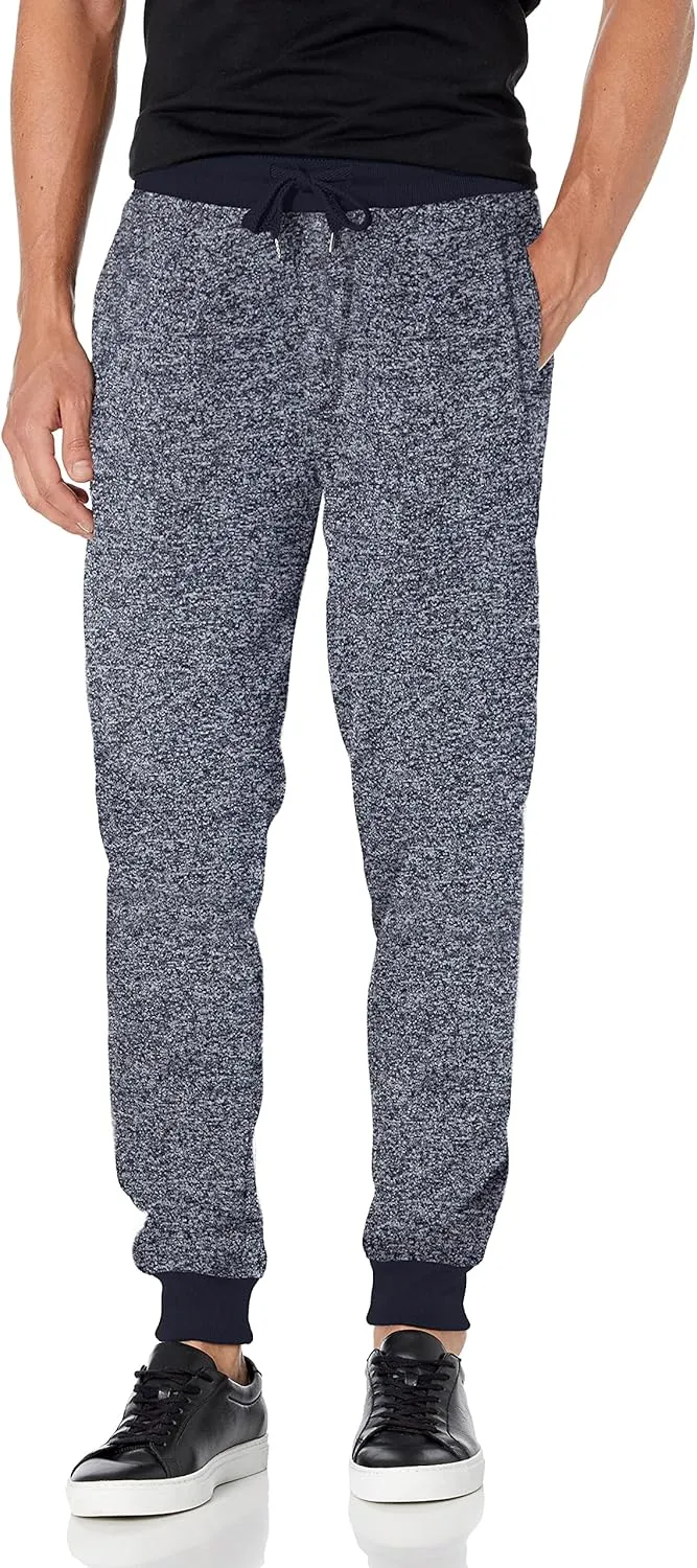 Southpole Men's Marled Fleece Sweatpants - Regular and Big & Tall Sizes
