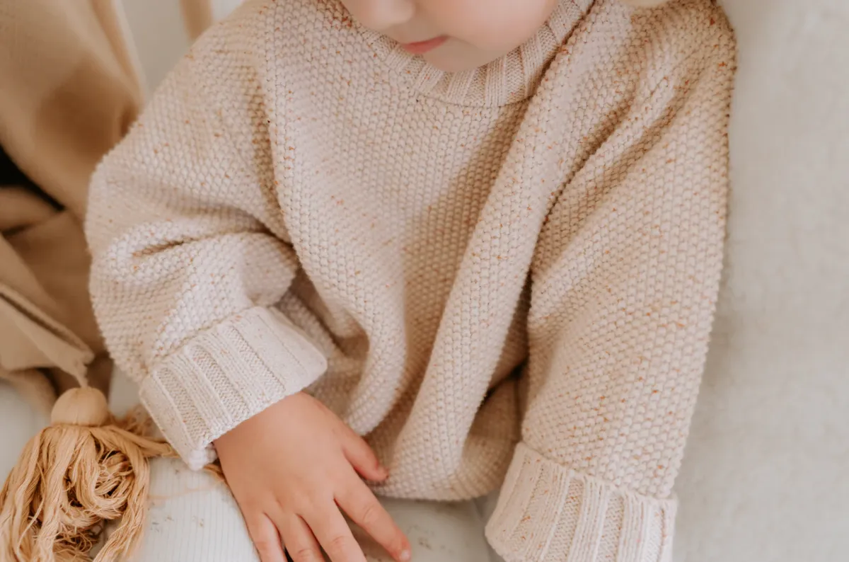 Speckle Chunky Knit Sweater