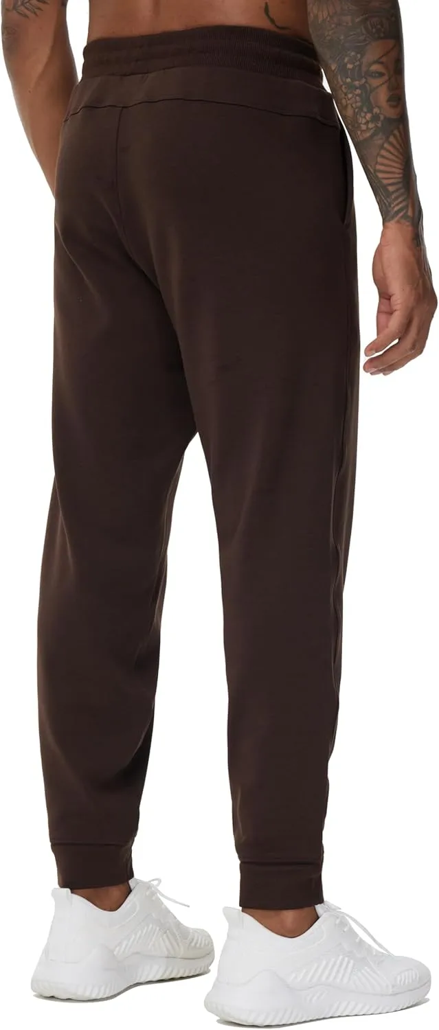THE GYM PEOPLE Mens' Fleece Joggers Pants with Deep Pockets in Loose-fit Style