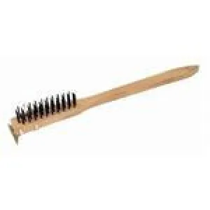 Thunder Group WDBS020H 20" Heavy Duty Wire Brush With Scrapper