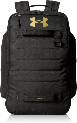 Under Armour 1378413-1-OSFM UA Contain Backpack Black OSFM