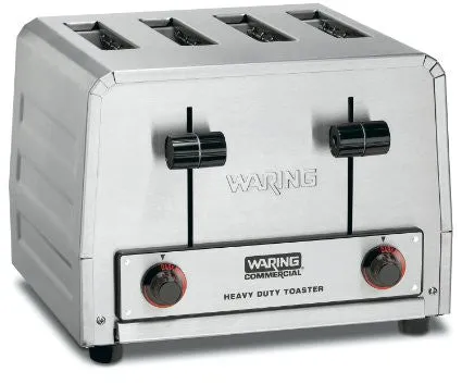 Waring WCT800 Heavy Duty 4 Slice Commercial Toaster